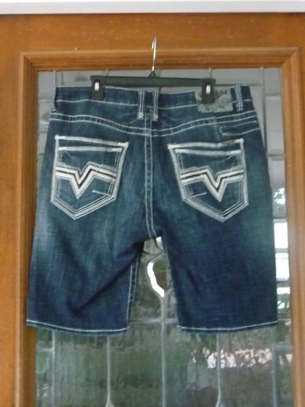 Salvage Supply Co Buckle Jorts 36